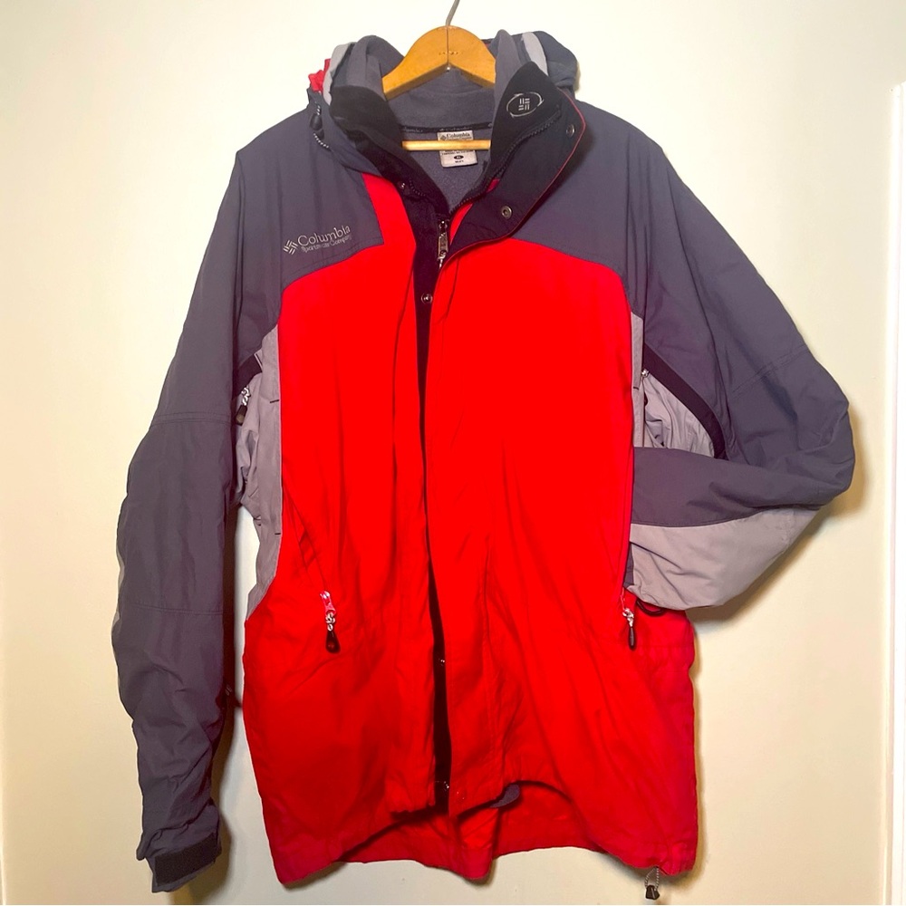 Columbia Mens XL 3 in 1  Interchangeable Coat